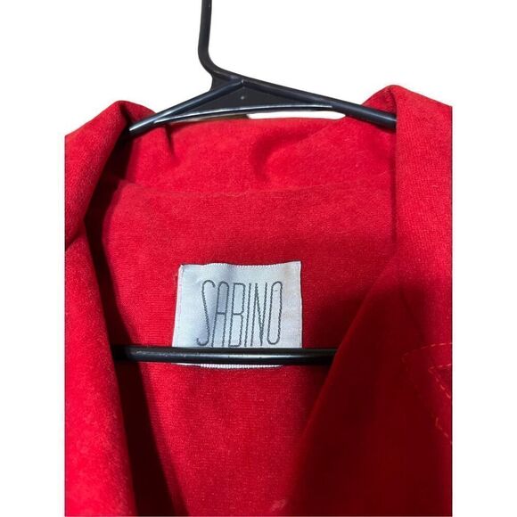 Vintage Sabino 80’s Red Maxi Dress - Picture 8 of 12